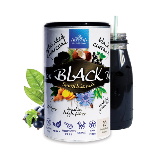 Altevita BLACK DETOX SMOOTHIE MIX 140g