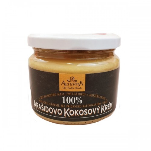Altevita Arašidovo kokosový krém 300g