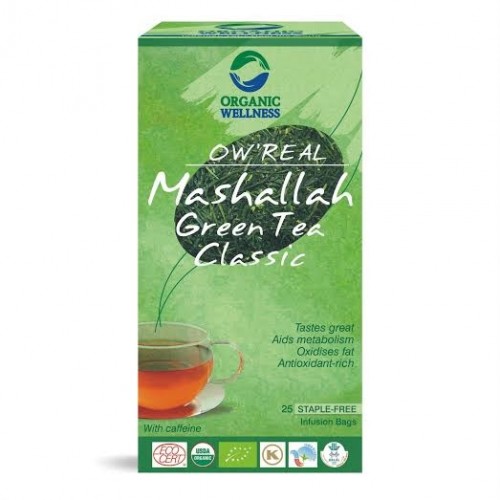 ORGANIC WELNESS BIO TULSI zelený čaj Mashallah 25ks