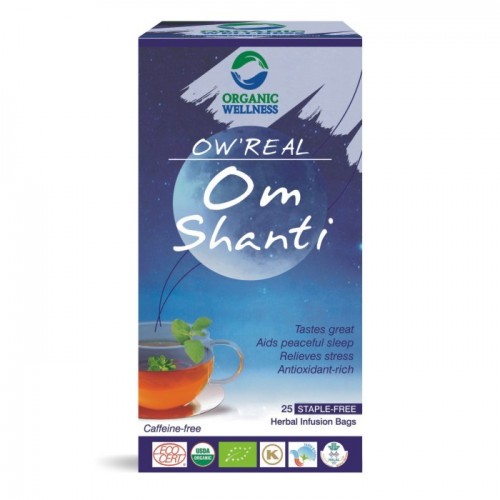 ORGANIC WELNESS BIO TULSI ÓM Shanti 25ks