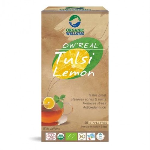 ORGANIC WELNESS BIO TULSI citrónová tráva 25ks